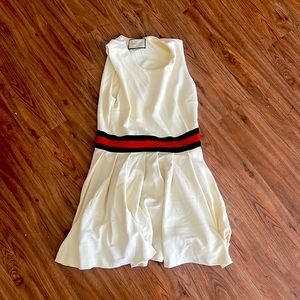 Gucci Dresses | Brand New Gucci Dress Size Large | Color: White | Size: L |